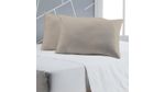 -Juego-de-2-Almohadas-en-tela--Microfibra--Taupe-