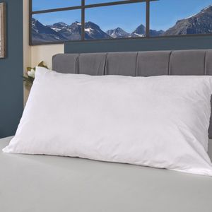 Almohada más protector antibacterial blanco