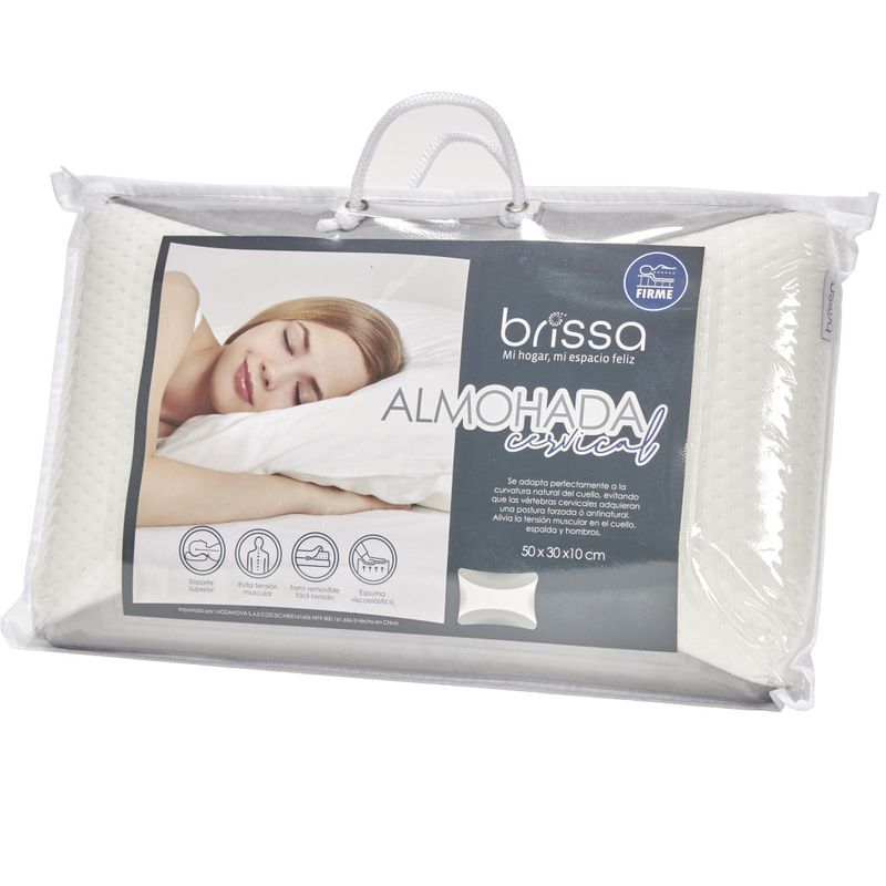 Almohada Cervical 50 x 30 x 10 cm