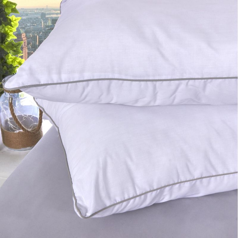 Funda Almohada Set X 2 - 144 Hilos Blanco – TRU