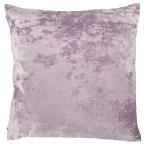 Cojín velvet embosado malva gris