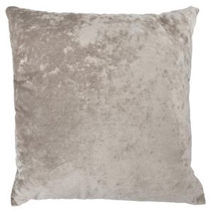 Cojín velvet embosado perla