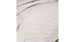 Cubrelecho-microfibra-corrugado-enlace-malva-gris