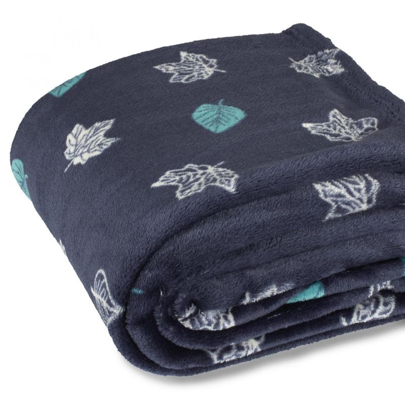 MANTA-FLANNEL-ESTAMPADO-90X140CM-HOJAS-AZUL-OSCU