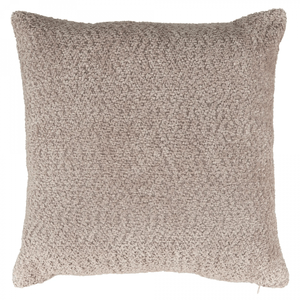 Cojín chenille chunky rosa viejo 45 x 45 cm