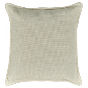 Cojín chenille slub marco marfil 45 x 45 cm