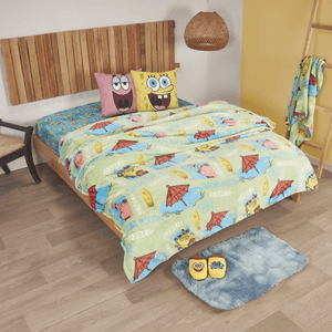 Cobija flannel estampación rotativa Bob tiki