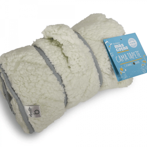 Cama/tapete para mascotas sherpa unicolor menta claro 70x100 cm