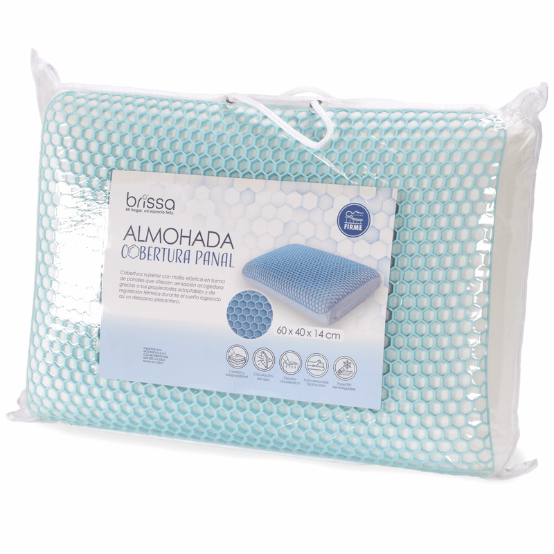 ALMOHADA-VISCO-TPE-60X40X14-PANAL-BLANCO-AZUL