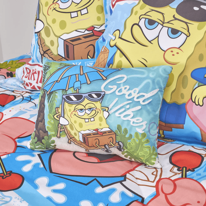 COMBO-EDREDA“N-JGO-SABAN-COJIN-DOBLE-BOB-TIKI