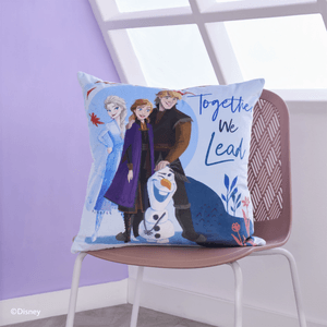 Cojín velvet estampado together frozen