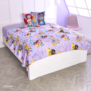 Cobija flannel estampación rotativa Princesas world