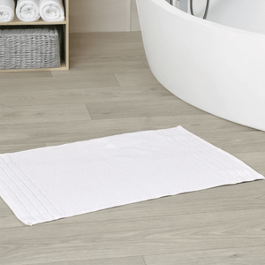 Tapete toalla algodón 670 gsm pop corn blanco