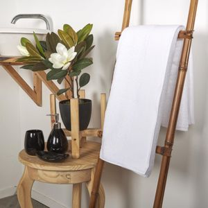 Toalla algodón 650 gsm spa porto blanco 95 x 150 cm