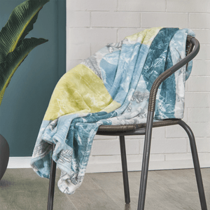 Manta flannel estampado bio 125 x 150 cm