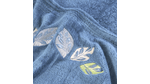 MANTA-FLANNEL-UNI-125x150-TEAL-OSCURO-BORD-NATURALIS