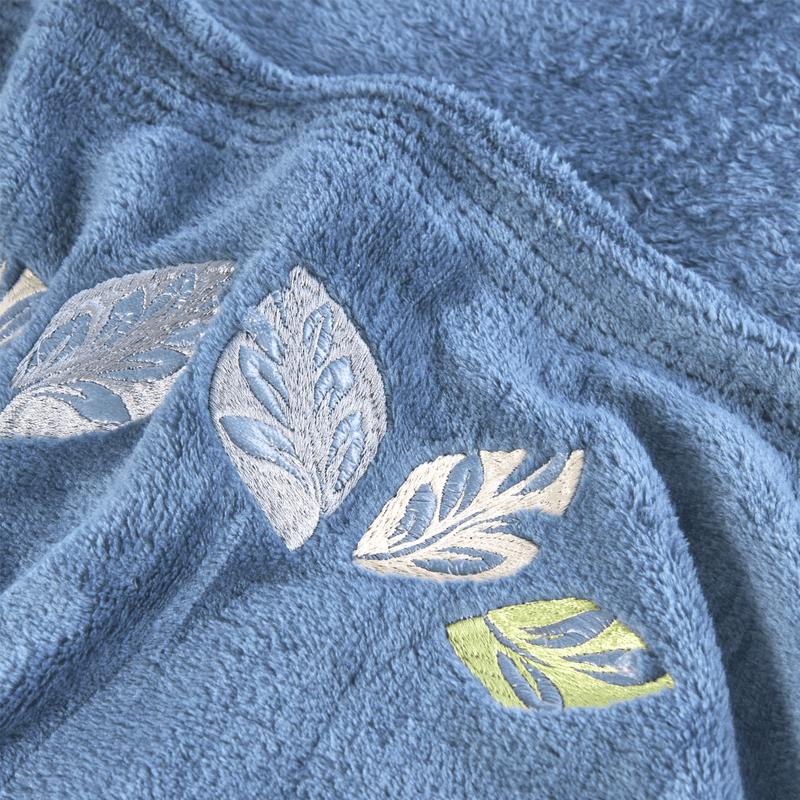 MANTA-FLANNEL-UNI-125x150-TEAL-OSCURO-BORD-NATURALIS