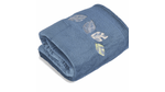 MANTA-FLANNEL-UNI-125x150-TEAL-OSCURO-BORD-NATURALIS