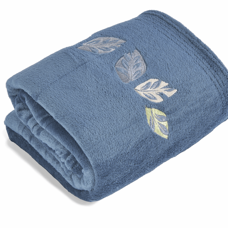 MANTA-FLANNEL-UNI-125x150-TEAL-OSCURO-BORD-NATURALIS