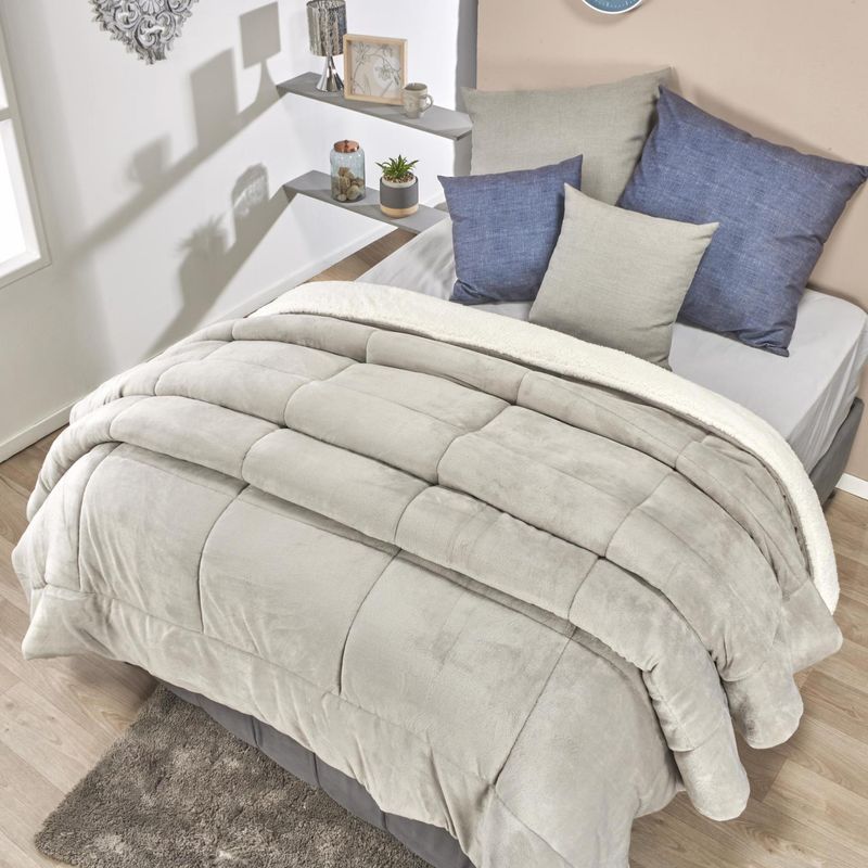 COBIJA-T-FLANNEL-UNI-OVE-SENCILLO-GRIS-NIEVE