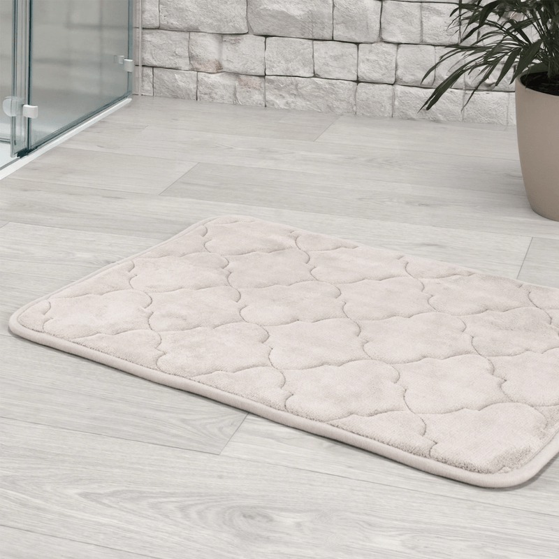 TAPETE-BAÑO-ESPUMA-45X65-ARABESC-UNIC-TAUPE