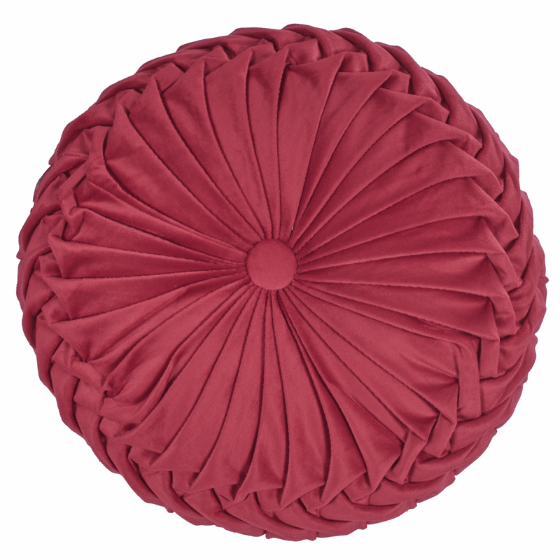 COJIN-REDONDO-VELVET-40-CM-PLEGADO-ROJO-7702997675829