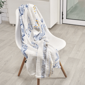 Manta coral estampada carson 2025 110 x 140 cm