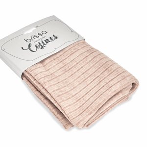 Forro para Cojín chenille líneas rosado medio 45 x 45 cm