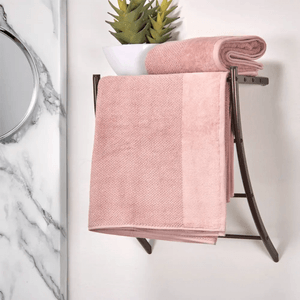 Setx2 Toallas de baño algodón 420gsm rosado