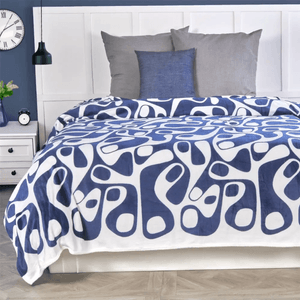 Cobija flannel estampada ander