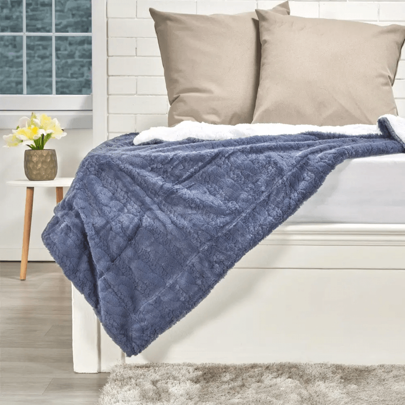 MANTA-FURSHERPA-380GSM-CADENA-125X150-INDIGO-7702997455308