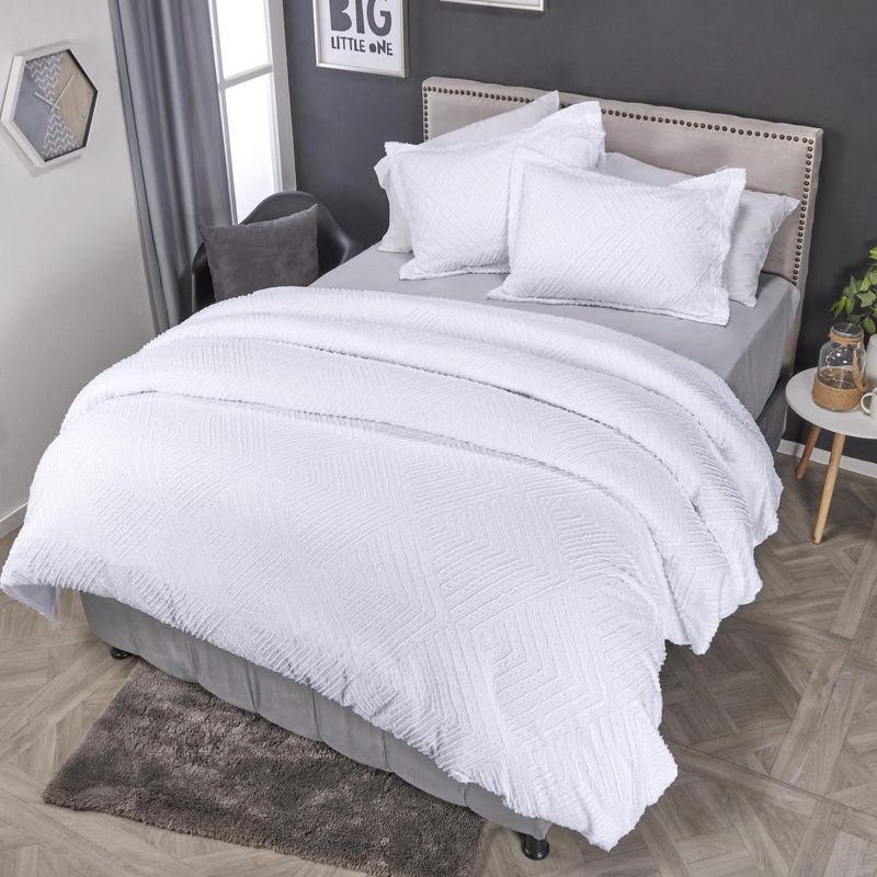 FORRO-PLUMON-MICRO-JACQ-UNI-EXTRADOBLE-ROMBOS-BLANCO