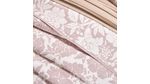 CUBRECAMA-JACQ-REVER-EXTRADOBLE-FLORES-ROSA--LOTO