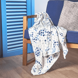 Manta flannel estampado marino