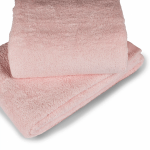 Set x2 toallas baño  algodón 570 gsm zero rosado