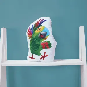 Cojín silueta velvet estampado pepe-Granja