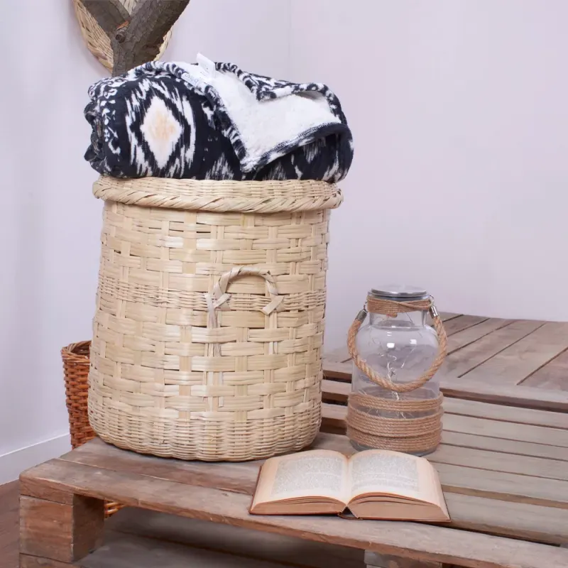 MANTA FLANNEL OVEJERO 120x145 BAZZARBLANCO NAT-7702997614750_2.webp