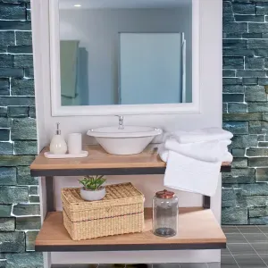 Set x2 toallas baño  algodón 560 gsm hotel blanco