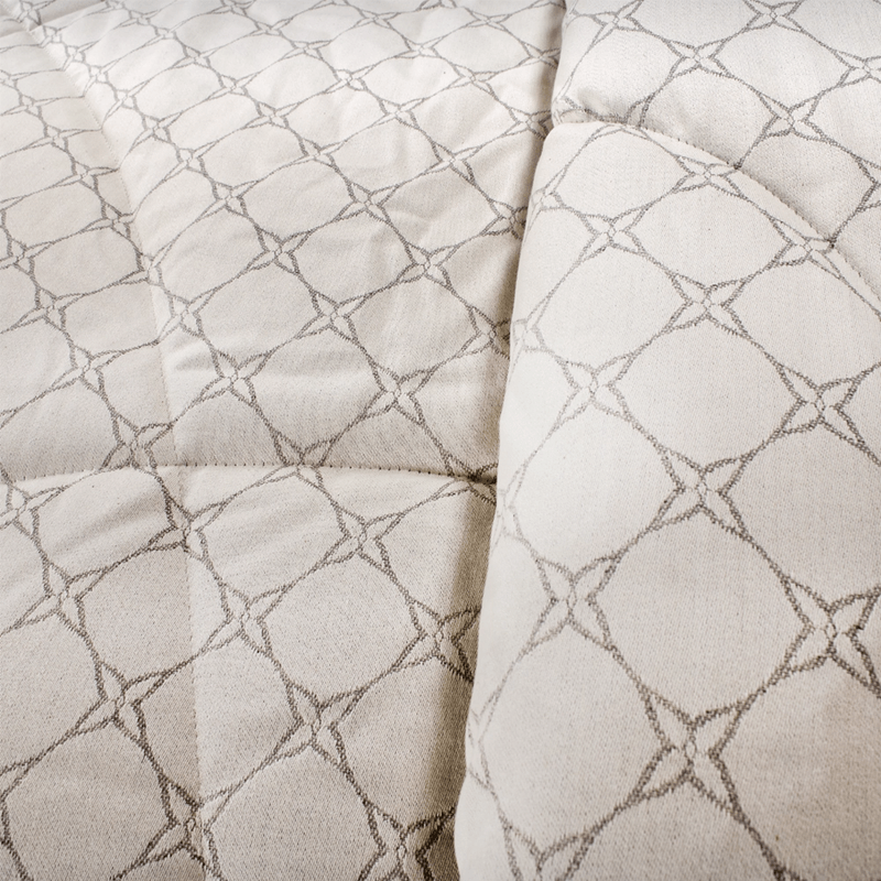 EDREDON-DECO-EXTRADOBLE-ESTRELLAS-MARFIL