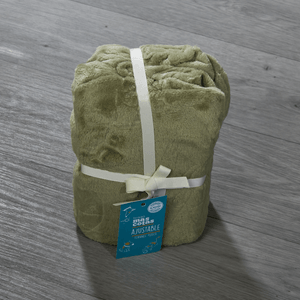 Ajustable flannel embosado katoi verde té