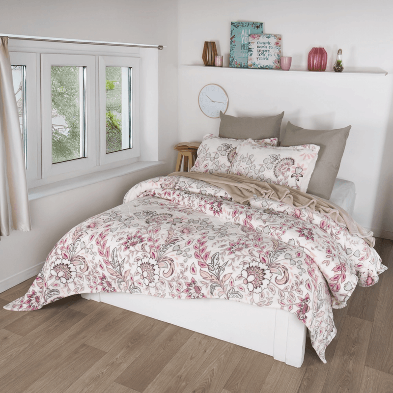 CUBRELECHO-FLANNEL-OVEJERO-EXTRADOBLE-POPURRI-BLANCO-N