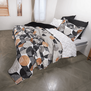 Cubrelecho microfibra estampado arne