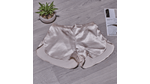 Short--pijama-satin-unicolor-nacar