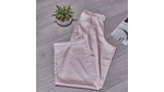 Pantalon-pijama-satin-unicolor-champaña