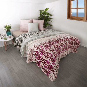 Cobija flannel estampado mixtura