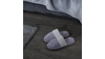 PANTUFLAS-FLANNEL-SHERPA-UNI-38-39-MALVA-GRIS