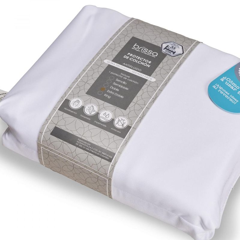 PROTECTOR-COLCHON-ANTIFLUIDOS-EXTRADOBLE-BLANCO