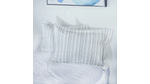 SETx2-FUNDONES-MICRO-JACQ-50x70-LINEAS-BLANCO-NE