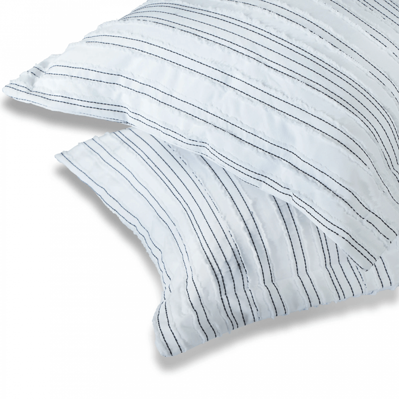 SETx2-FUNDONES-MICRO-JACQ-50x70-LINEAS-BLANCO-NE