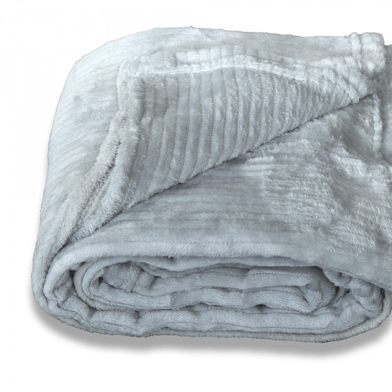 MANTA-FLANNEL-JACQUARD-130x170-LINEAS-GRIS-NIEVE